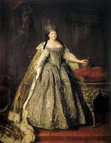 Anna of Russia by Louis Caravaque, 1730