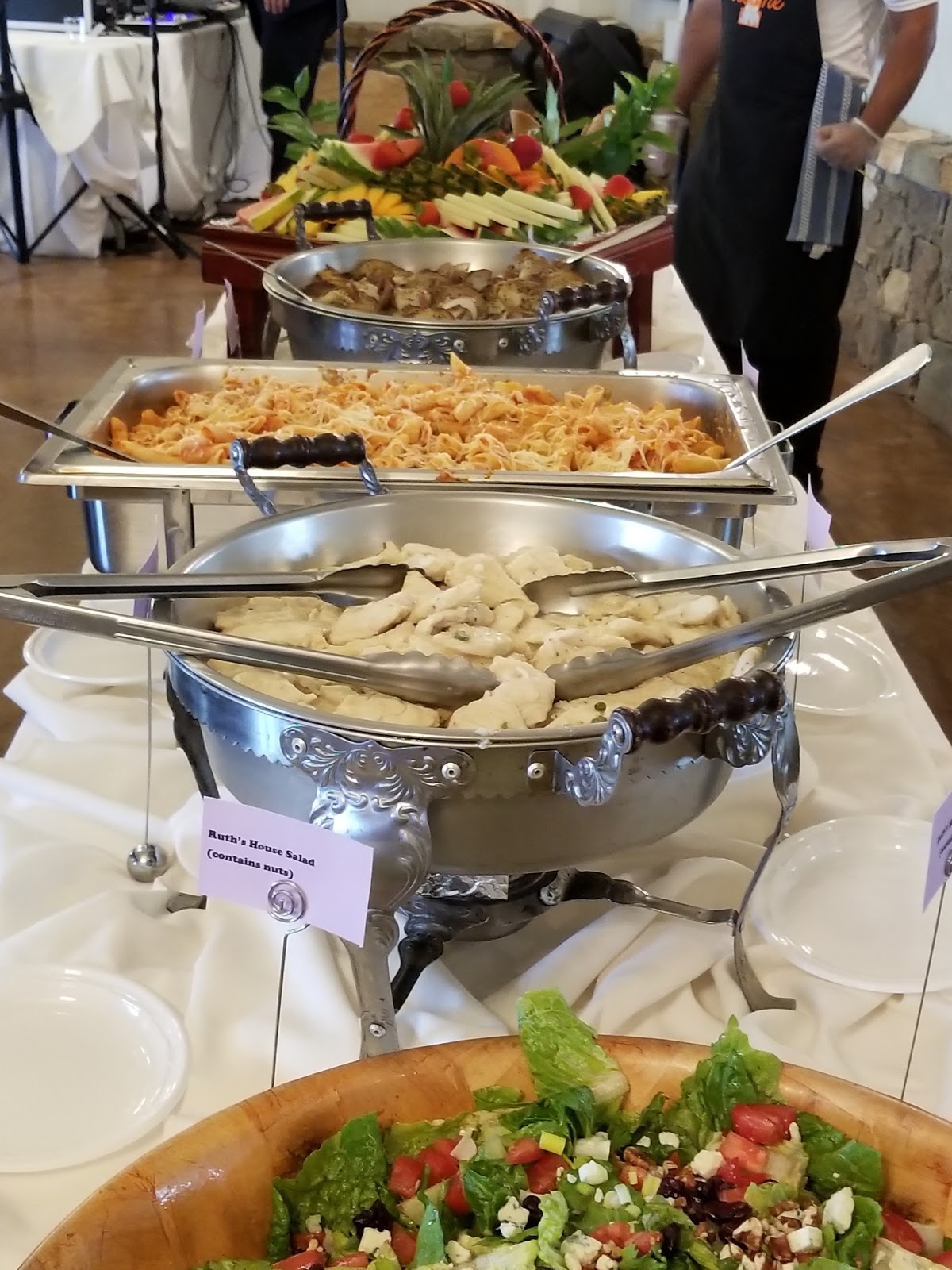 Catering Wedding at Stone Tower Winery Northern VA, DC and MD