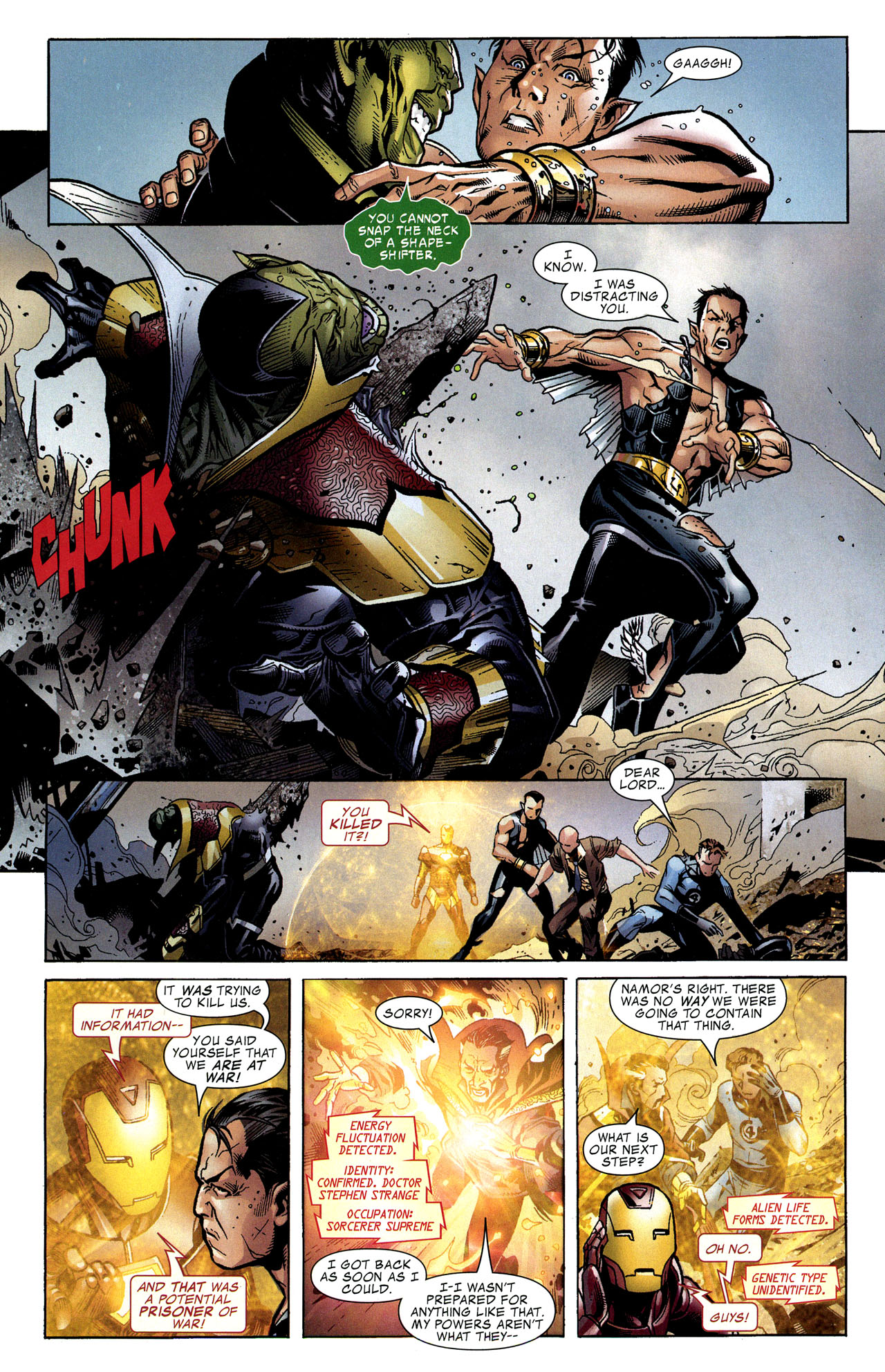 Read online New Avengers: Illuminati (2007) comic -  Issue #5 - 15