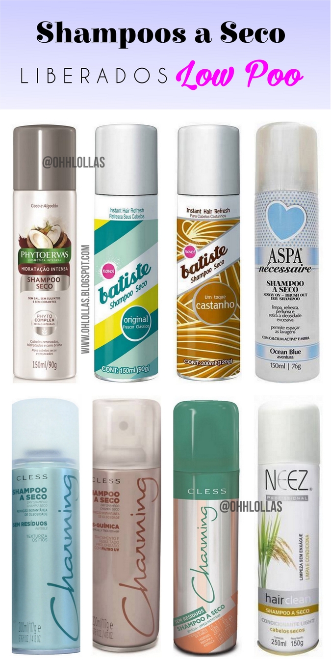 Shampoos a Seco liberados para Low Poo