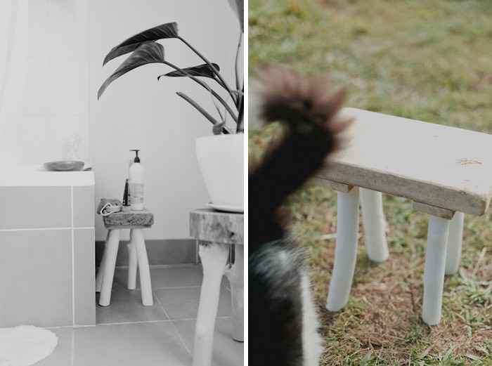 bathroom stool australian timber stool