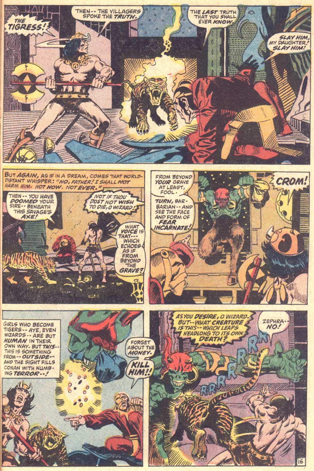 Read online Conan the Barbarian (1970) comic -  Issue #5 - 17