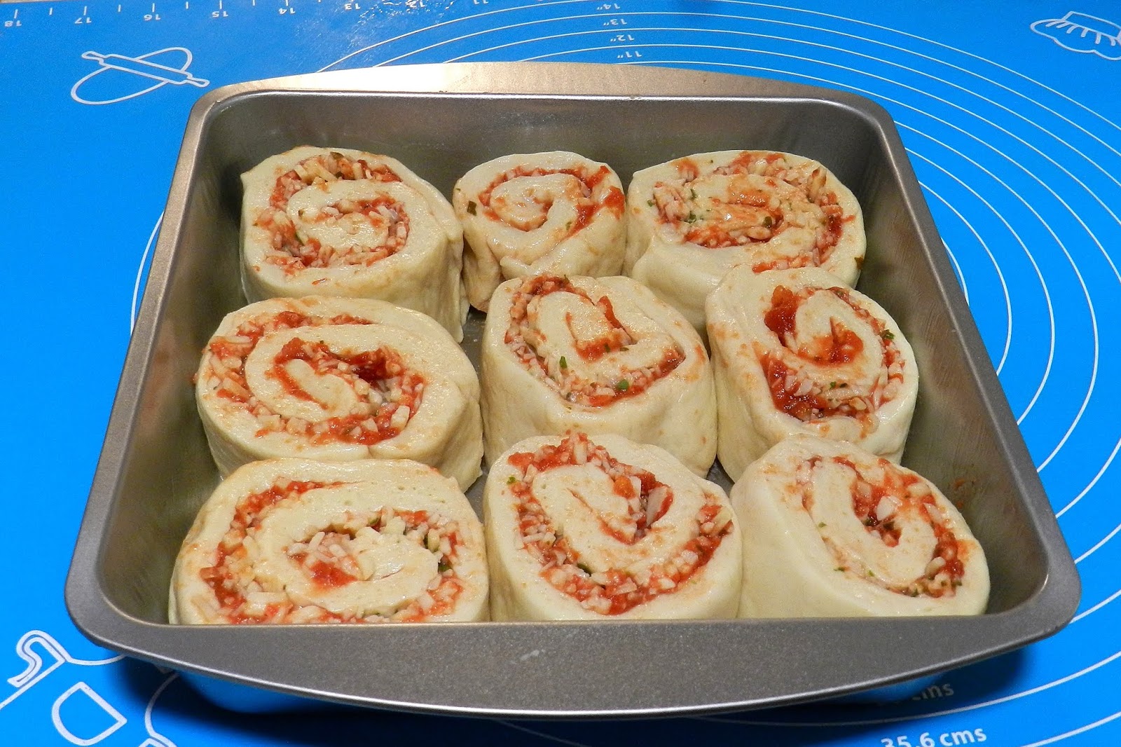 Cheese Tomato Rolls Recipe