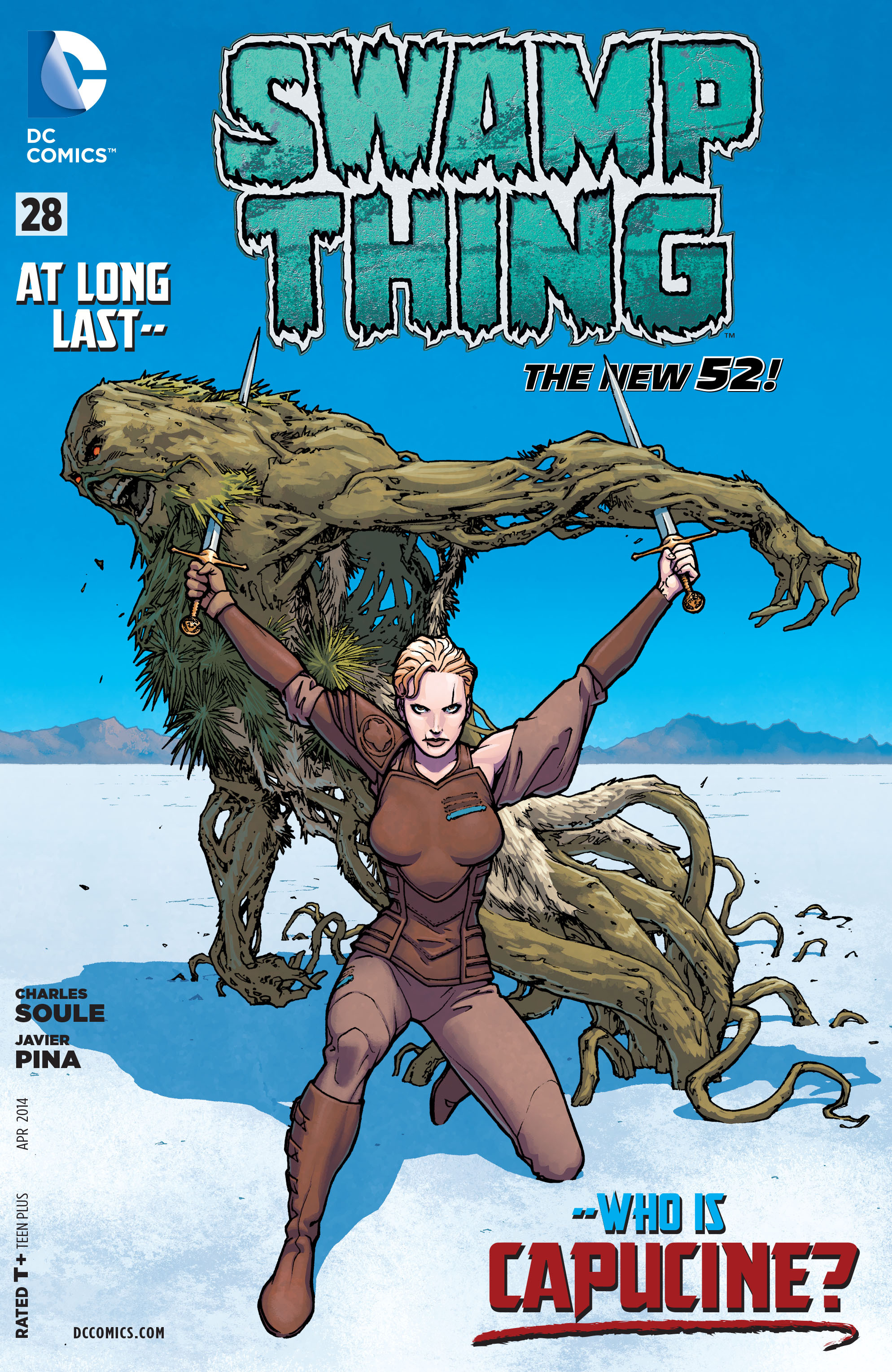 Read online Swamp Thing (2011) comic -  Issue #28 - 1