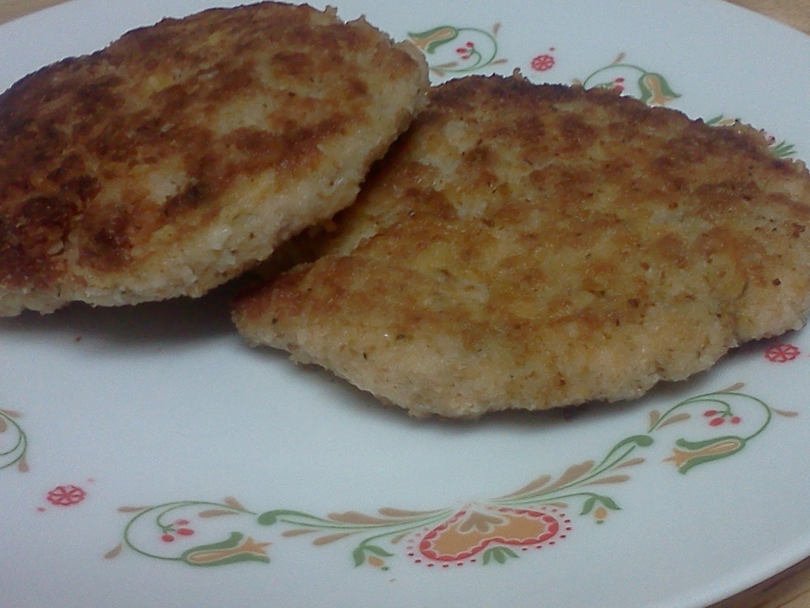 When Salad Met Bacon... Home Ground Chicken Patties