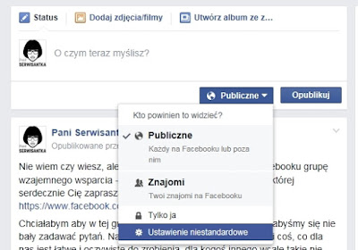 Dodawanie znajomych do list (Facebook)