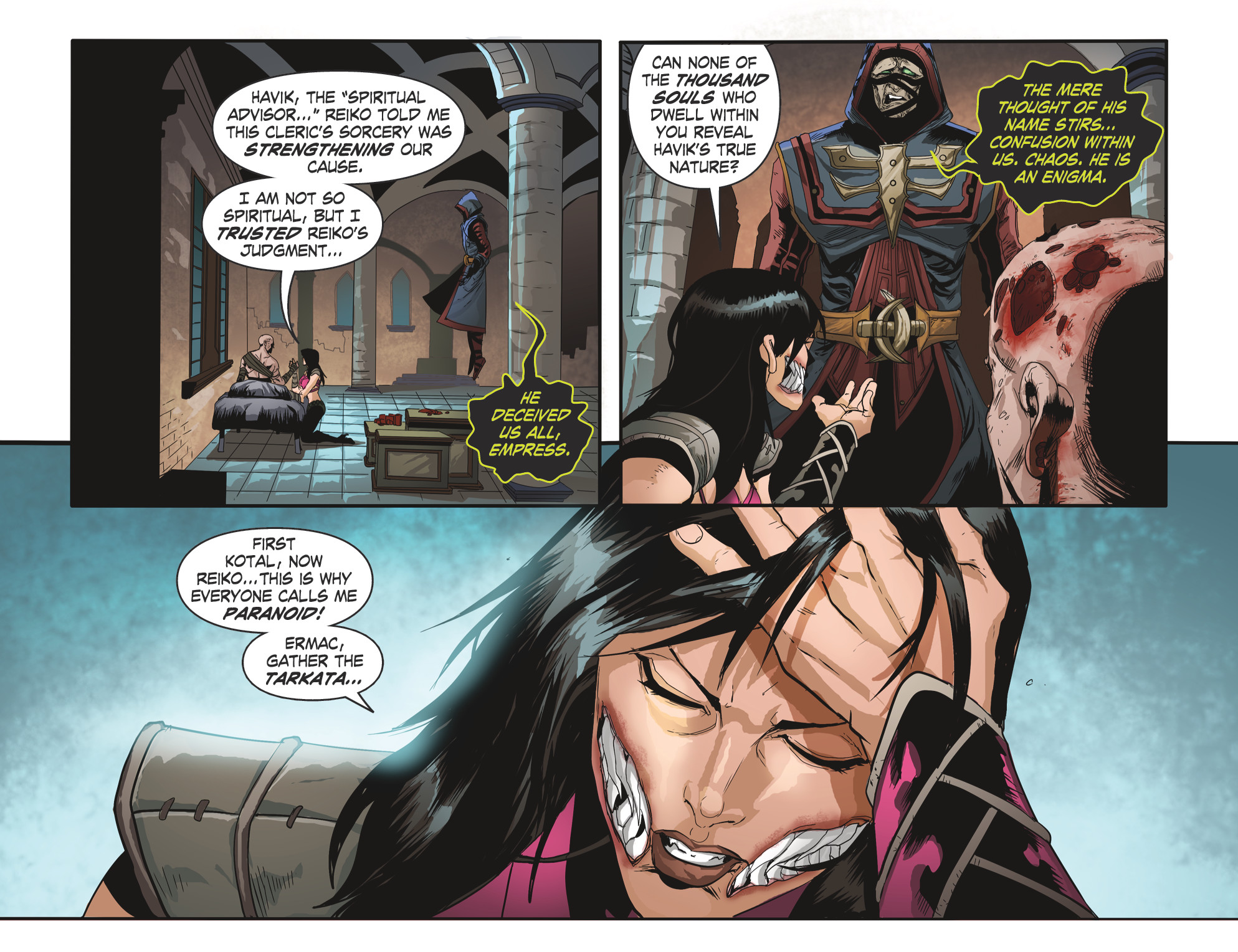 Read online Mortal Kombat X [I] comic -  Issue #21 - 8