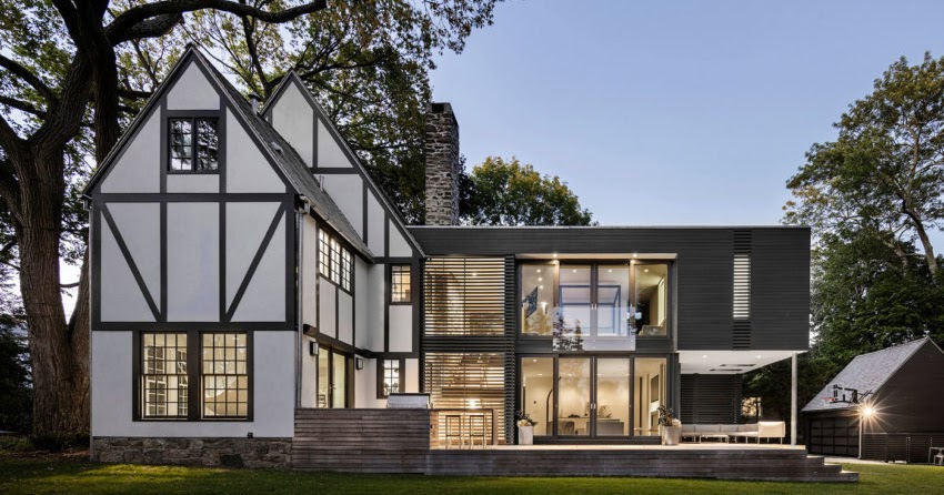 Modern English Tudor House Design Art Home Ideas