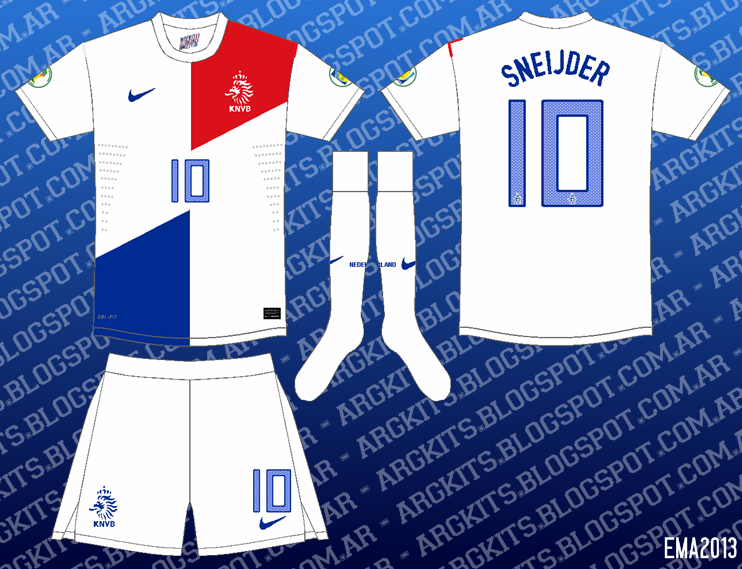 Arg Kits: Selección de Holanda - Away 2013