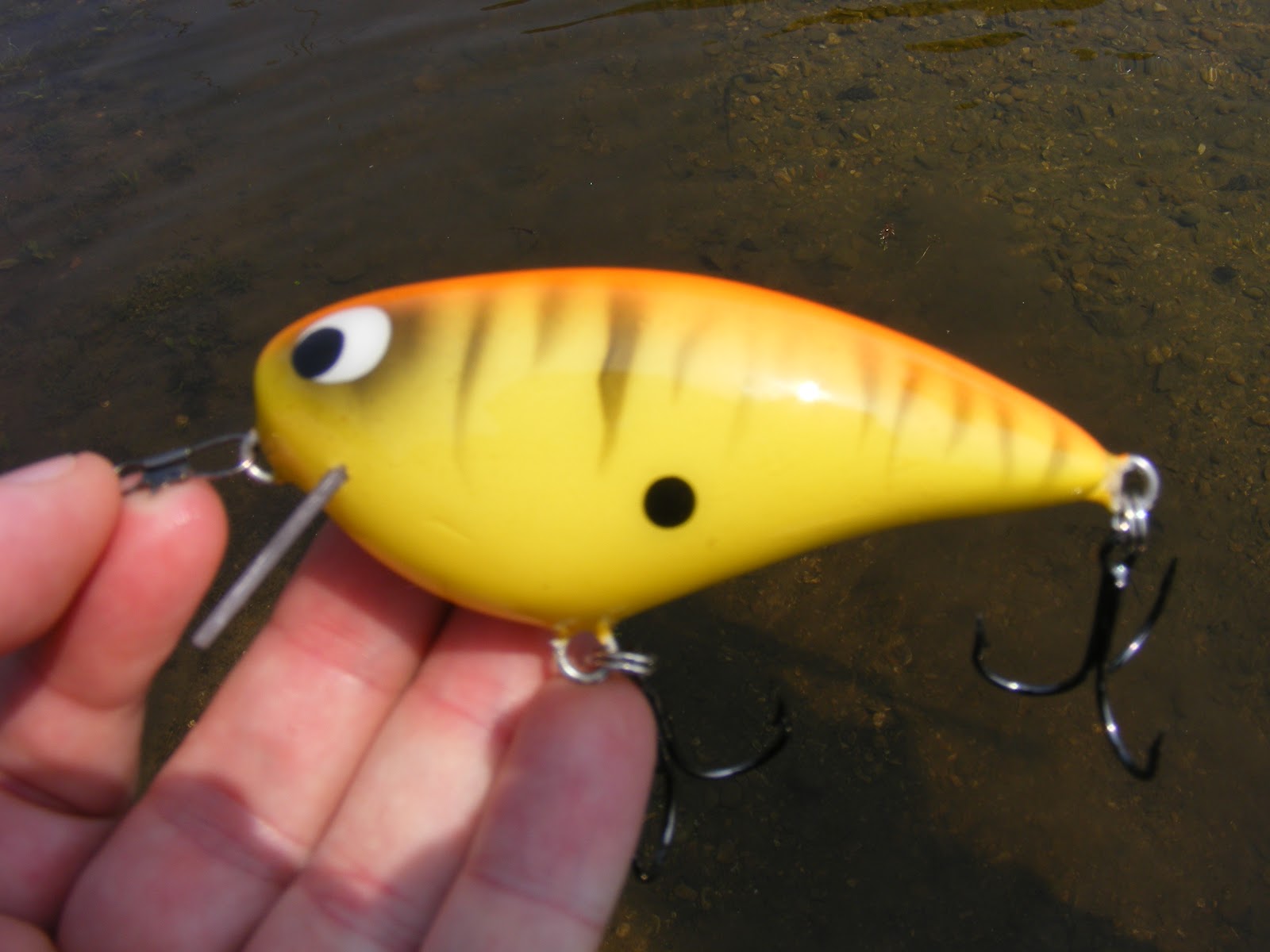 An Anglers Dangling Log Quality Hand Made Lures