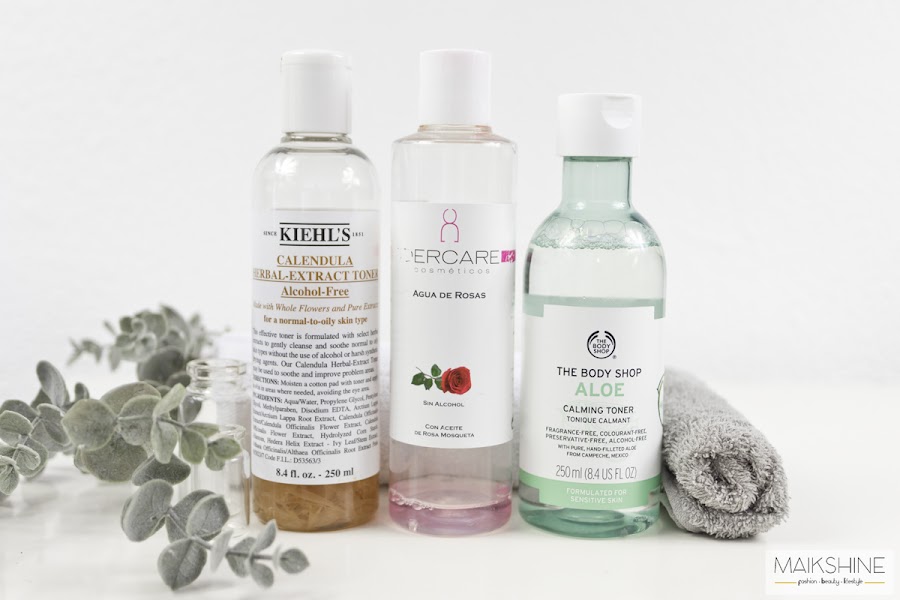 TOP 3 tónicos faciales sin alcohol