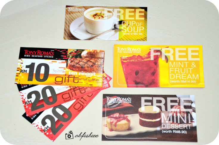 oh{FISH}iee: Tony Roma's New Menu 2013: Best Ribs In Town