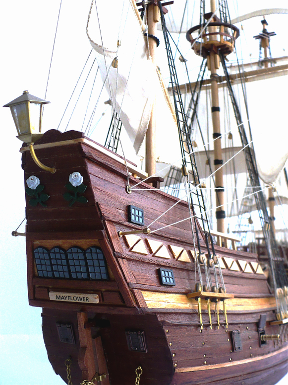 The Great Canadian Model Builders  Page! The Mayflower