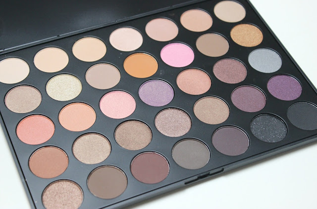 A picture of Morphe Brushes 35W Warm Color Palette