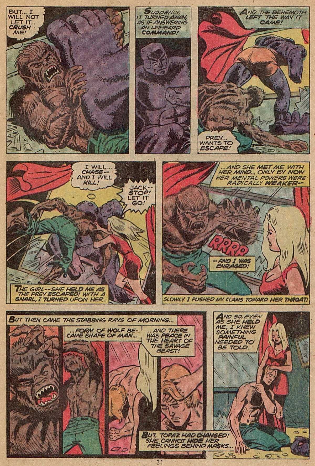 Read online Werewolf by Night (1972) comic -  Issue #17 - 21