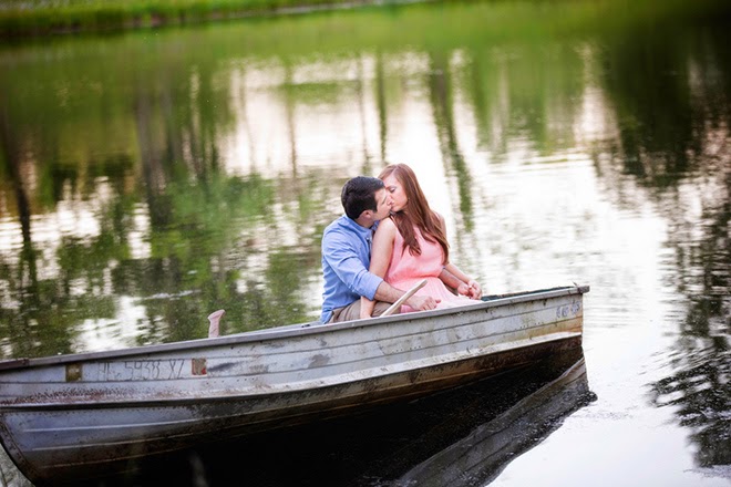 Engagement Session: Rowing Away Into Love - Belle The Magazine