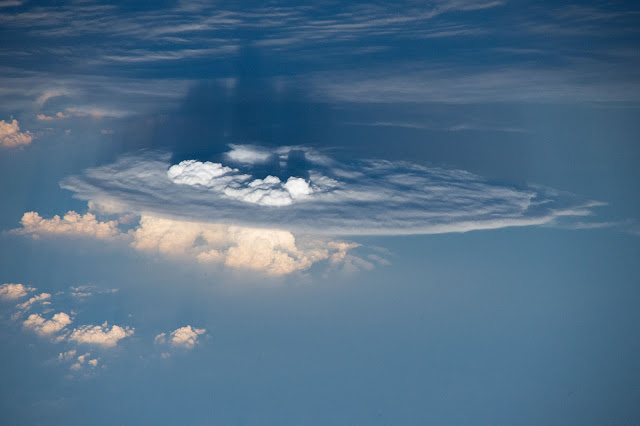 Cumulonimbus Cloud seen from the International Space Station