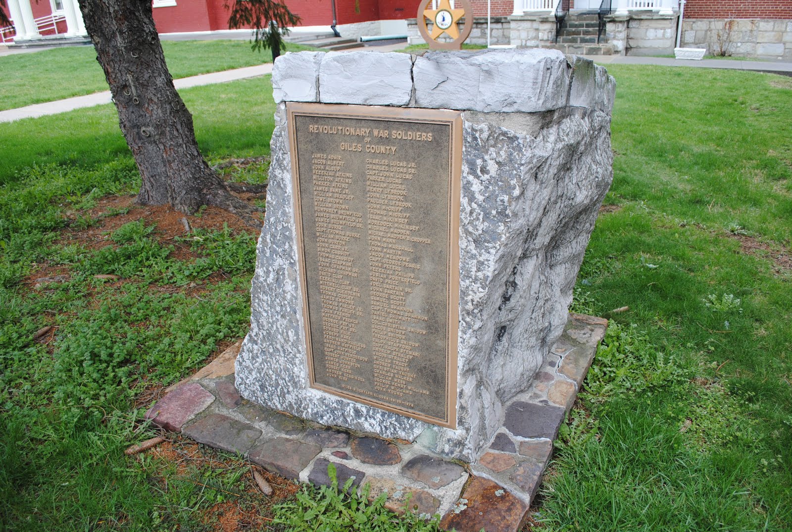 Grandpa's Footsteps Giles Co., VA Revolutionary War Monument