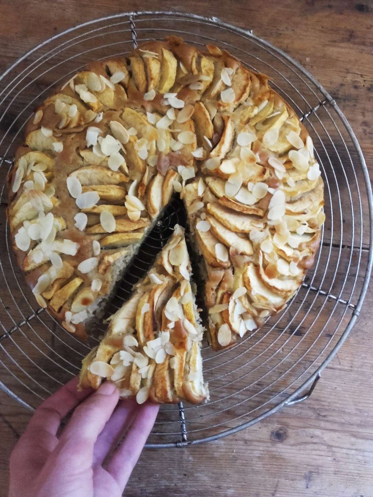 Gateau aux pommes healthy / Healthy apple cake