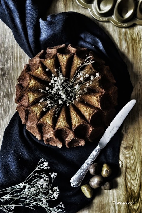 Bundt Cake de Castañas - Chestnut Bundt Cake - TuvesyyoHago