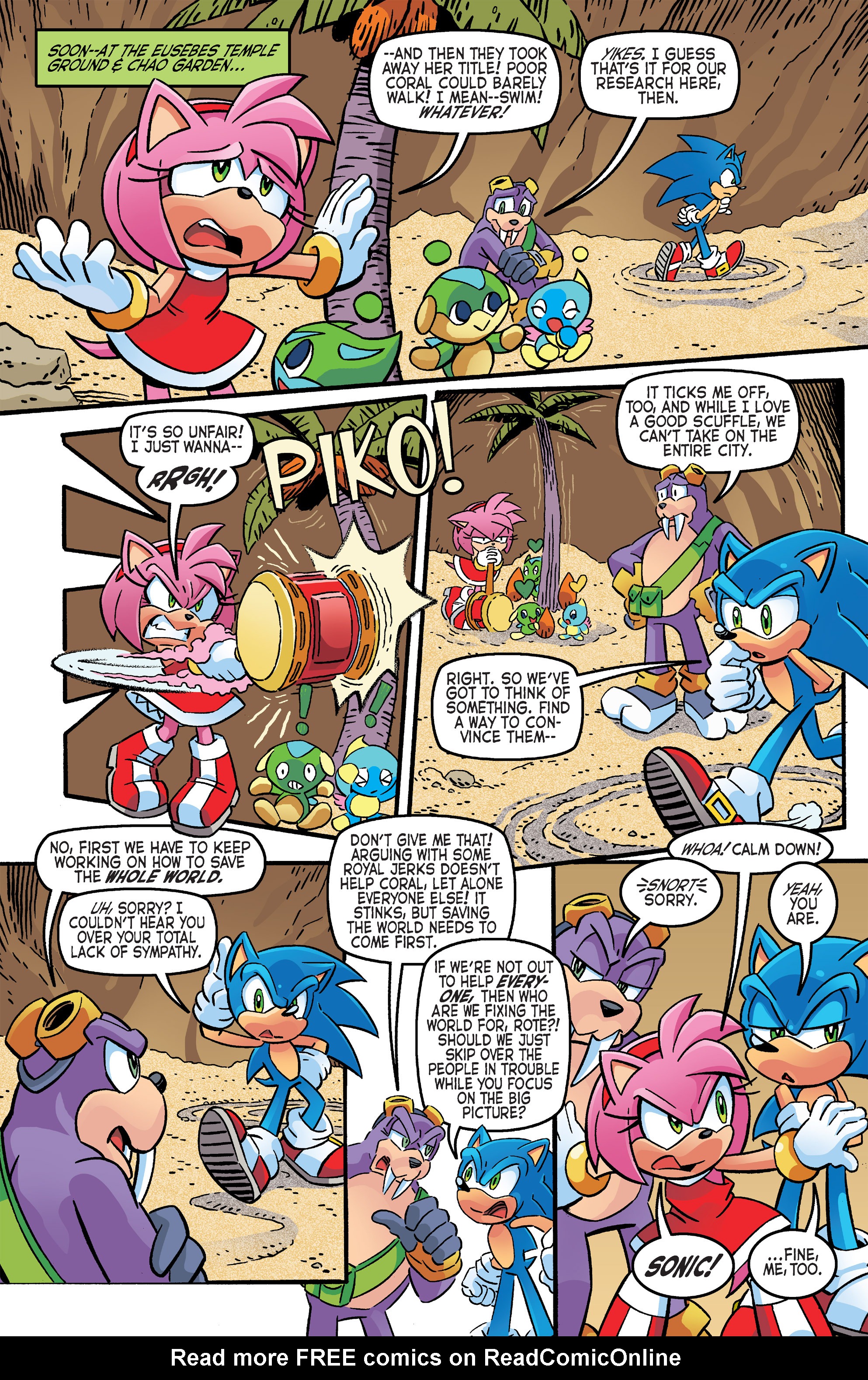 Read online Sonic The Hedgehog comic -  Issue #261 - 12