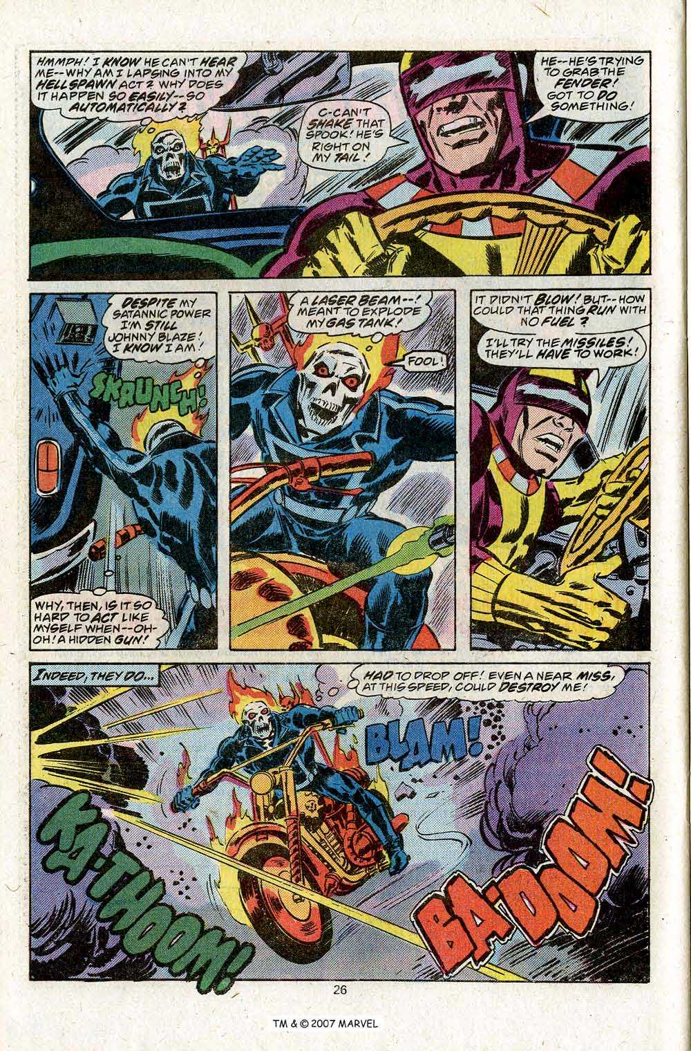 Read online Ghost Rider (1973) comic -  Issue #25 - 28