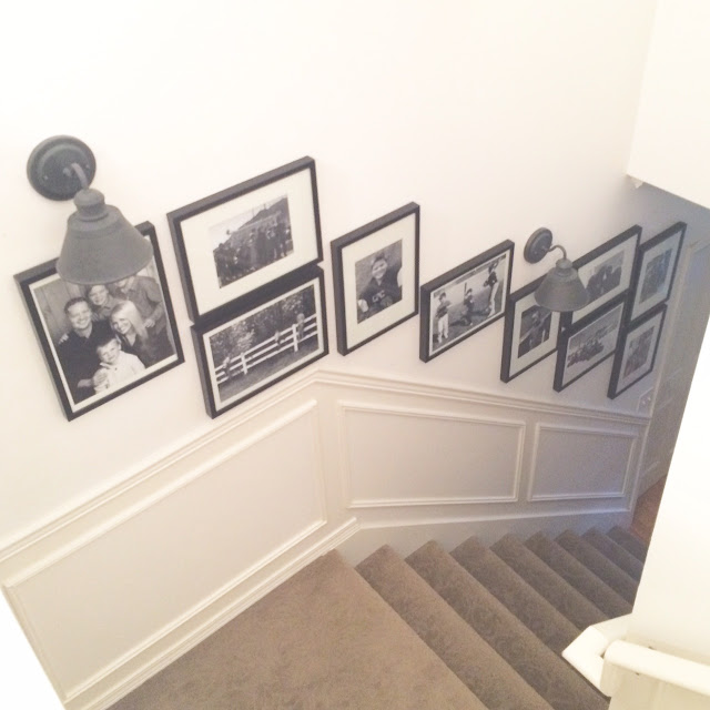 Little Farmstead: Christmas Stairway and Gallery Wall...