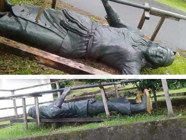 Patung Lama Christina Martha Tijahahu Masih Terlantar di Museum Siwalima Patung Lama Christina Martha Tijahahu Masih Terlantar di Museum Siwalima