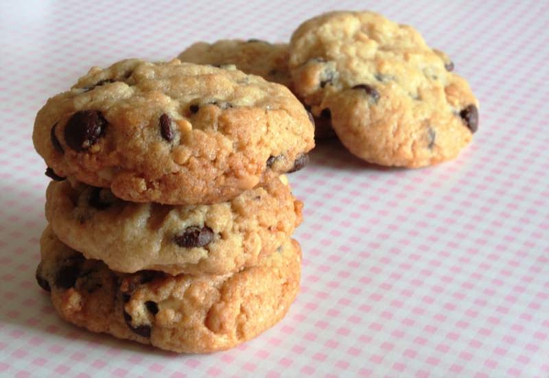 Erdnuss-Schoko-Cookies - Kirschbiene kocht