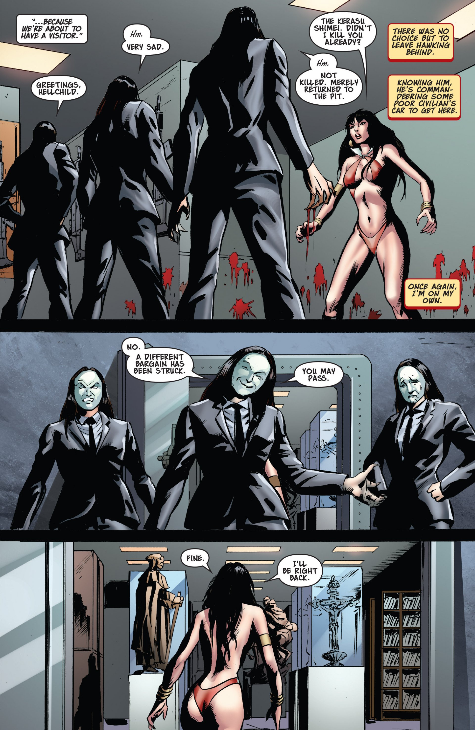 Read online Vampirella (2010) comic -  Issue #20 - 19
