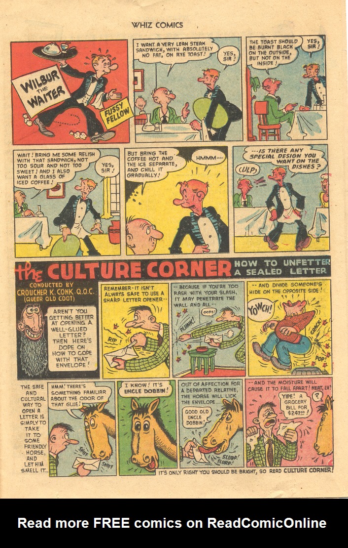 Read online WHIZ Comics comic -  Issue #143 - 25