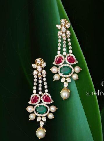 Diamond Jewellery Tibarumal Gems And Jewels Antique Jewelry Shobha