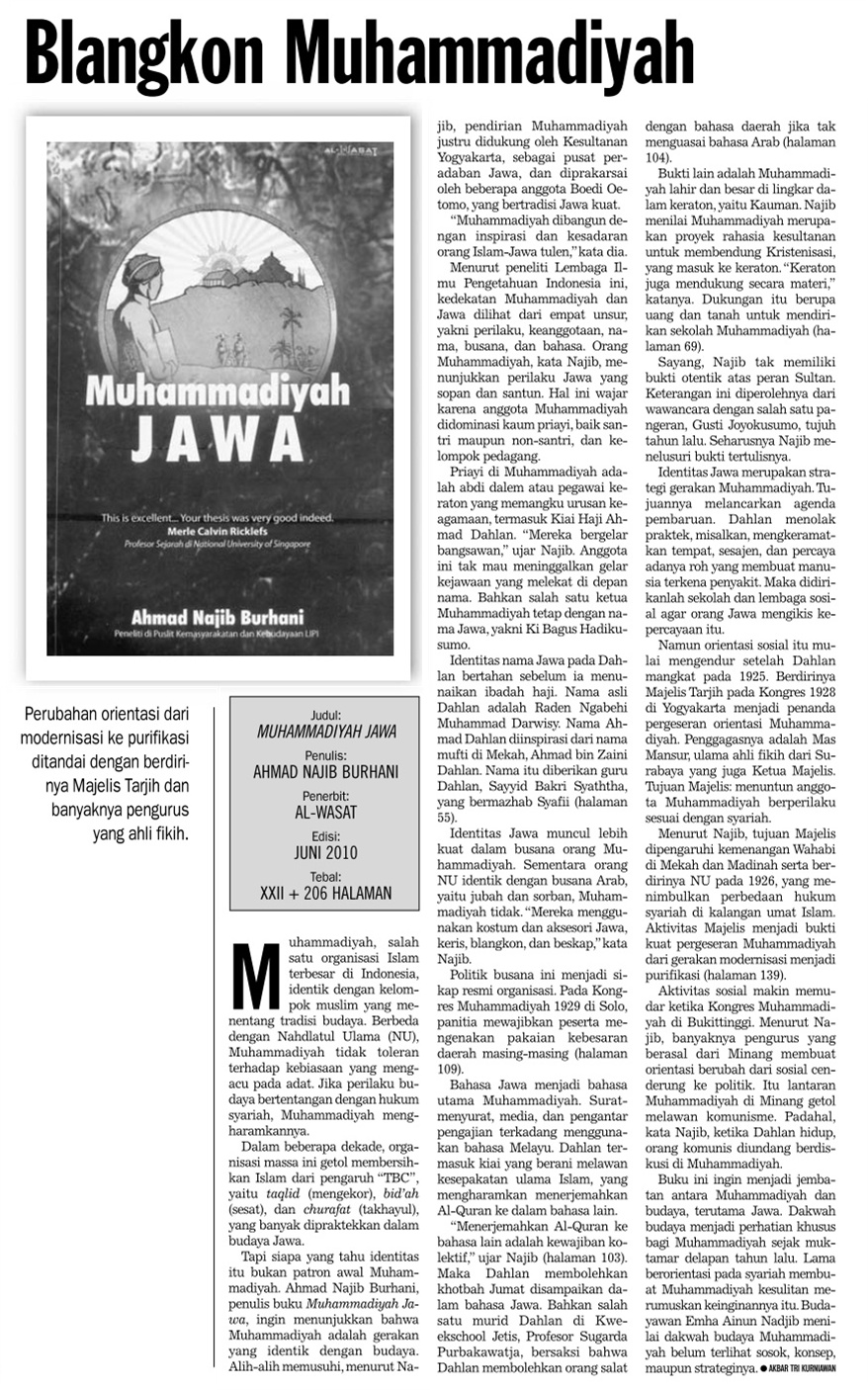 Muhammadiyah Studies: September 2010