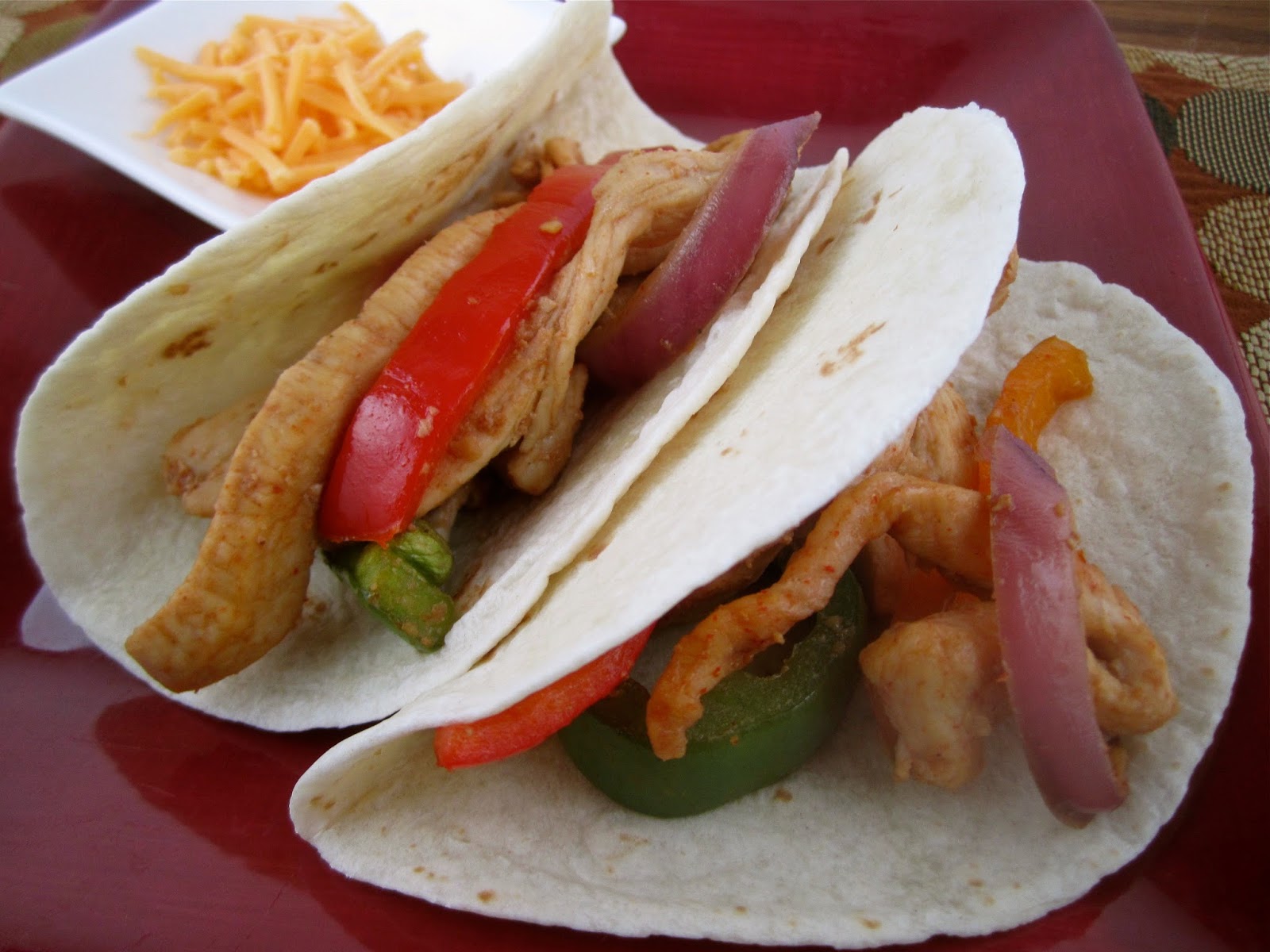Stephanie Cooks Sweet and Spicy Chicken Fajitas