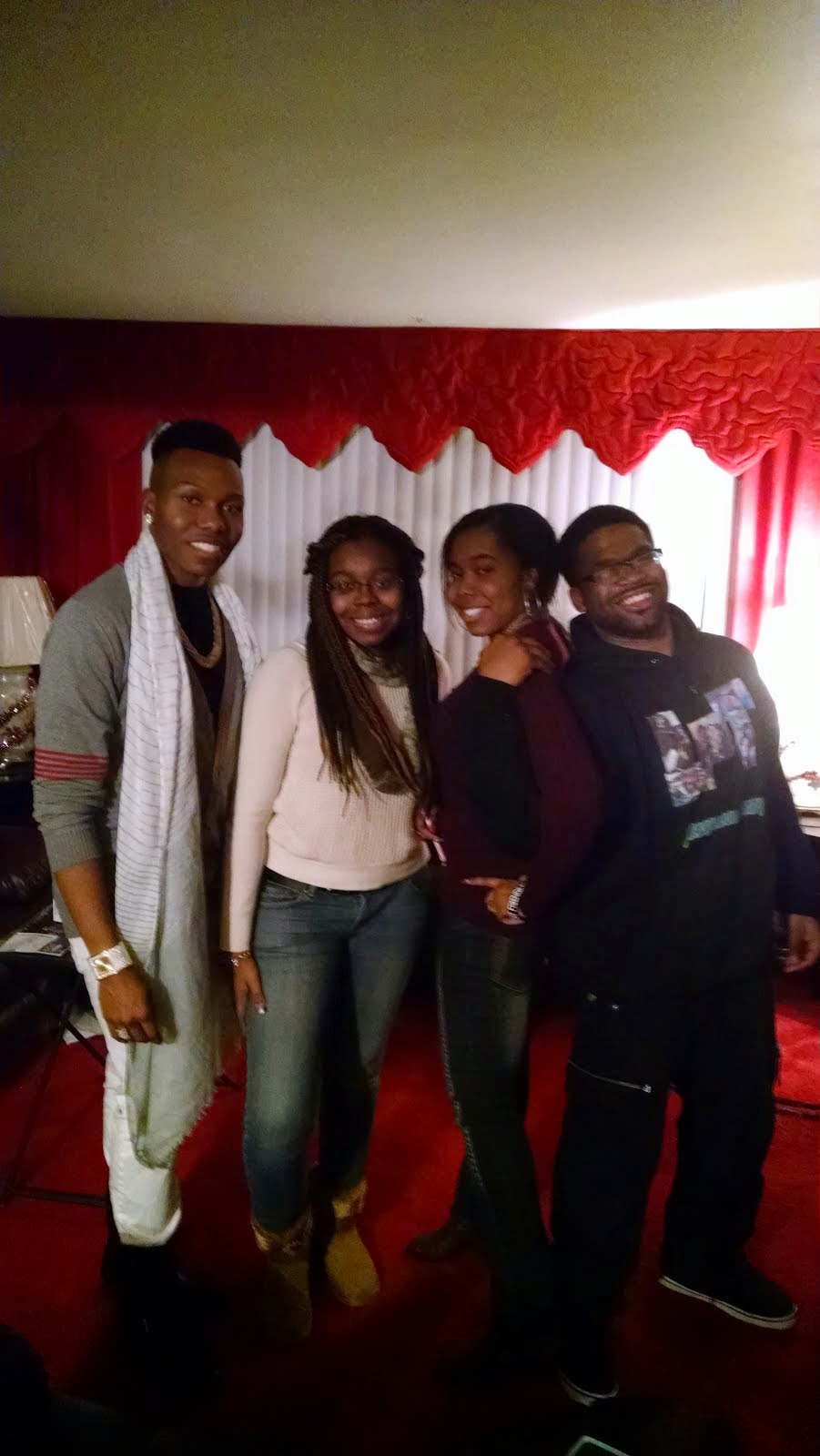 My brother, Me, My Sister, and Her Boyfriend
