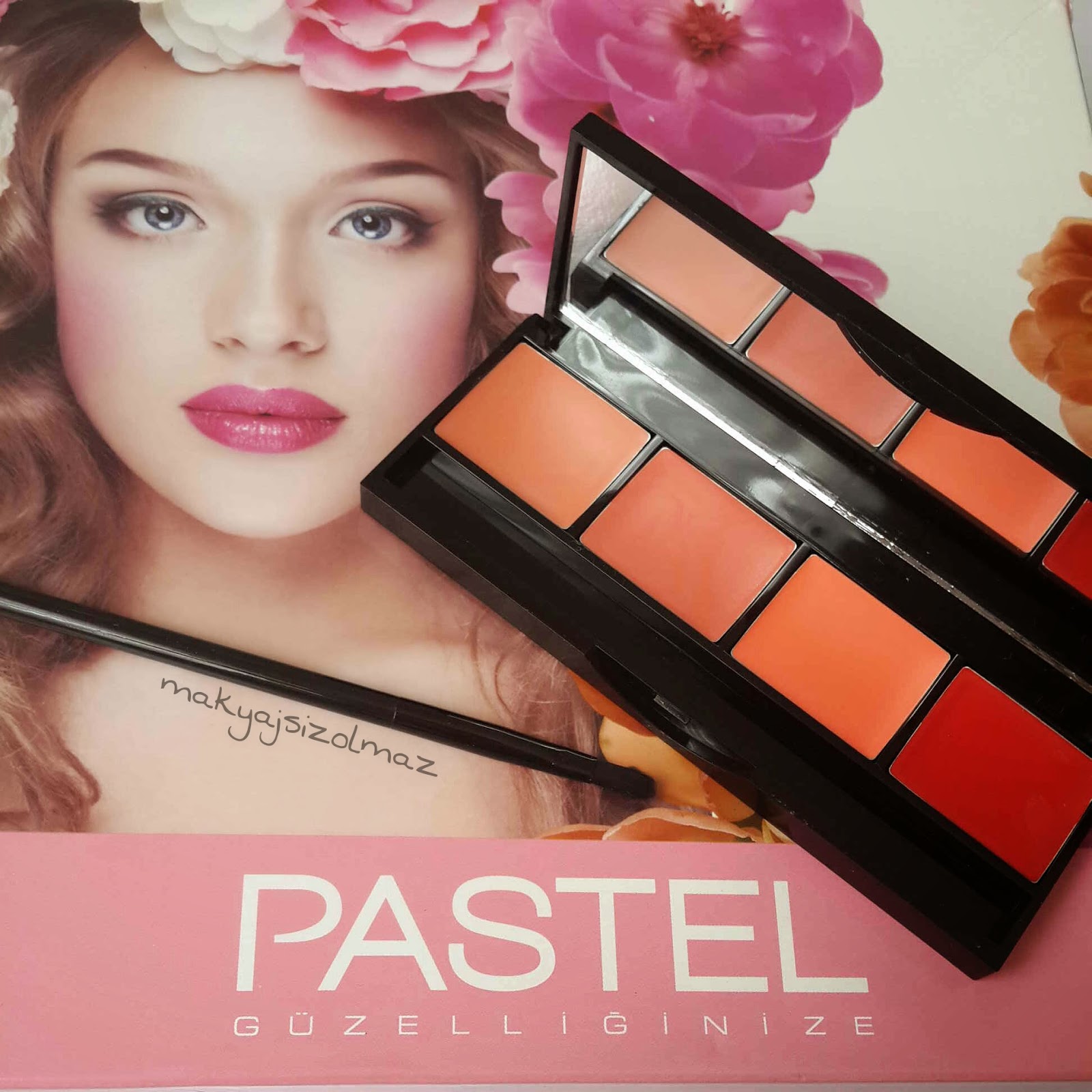 Makyajsız Olmaz Pastel Pro Fashion Ruj Paleti