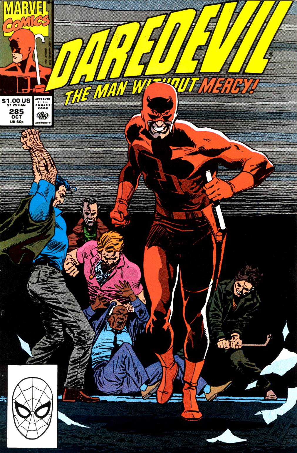 Read online Daredevil (1964) comic -  Issue #285 - 1