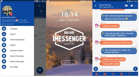 BBM MOD iMessenger V9.1.10 Edisi Akhir Tahun Apk v3.2.0.6 