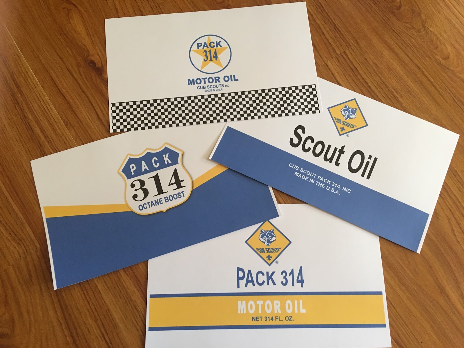 Paper Perfection Cub Scout Pinewood Derby Decorations