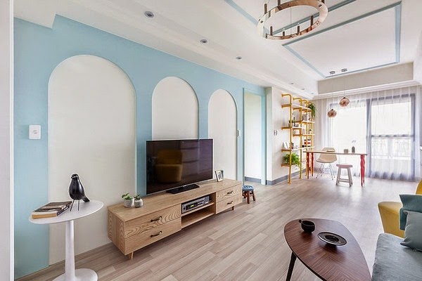 Charming apartment with pastel colors