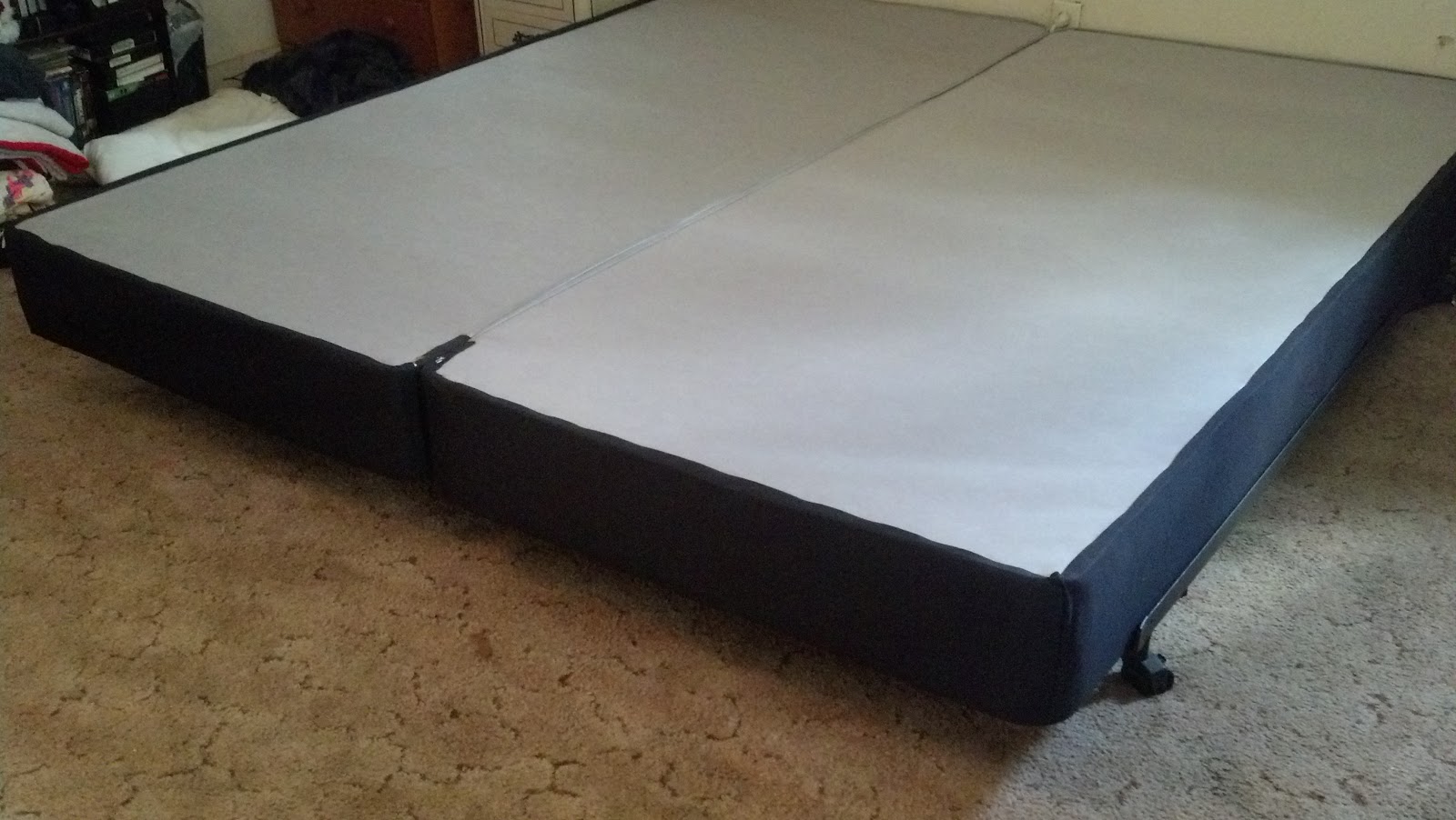 PJ's Crafty Creations King Box Springs Upholstery