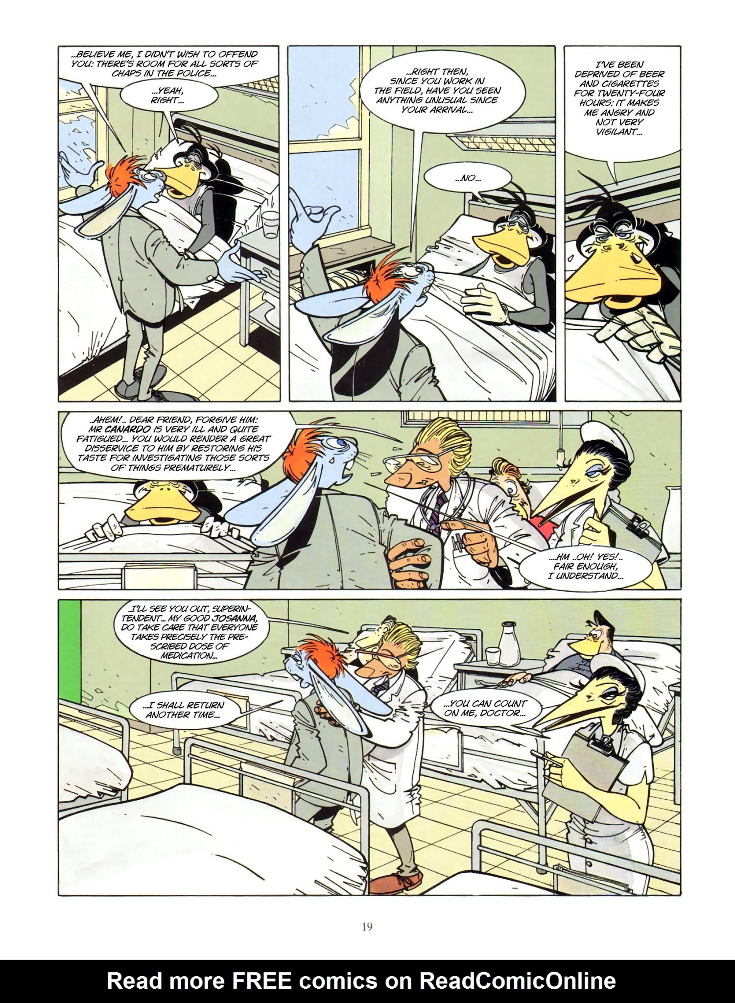 Read online Une enquête de l'inspecteur Canardo comic -  Issue #8 - 20