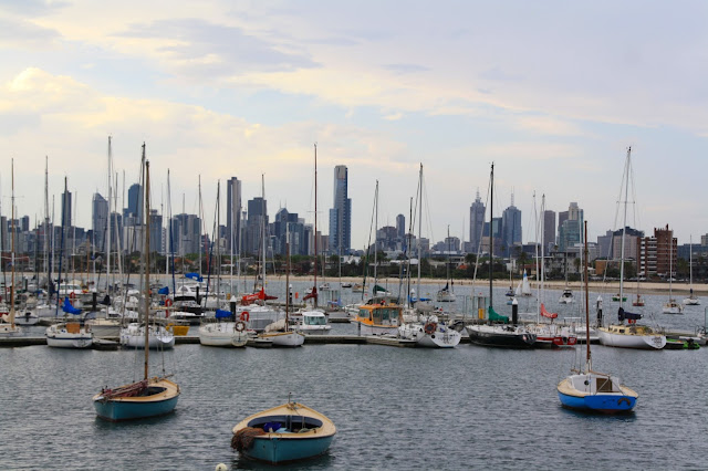 St Kilda Pier views of Melbourne