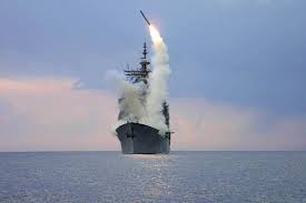 disparo misiles barco USA guerra Siria