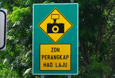 AES, Senarai, Speedtrap, bawah, jambatan, sepanjang, lebuhraya, di, Malaysia.