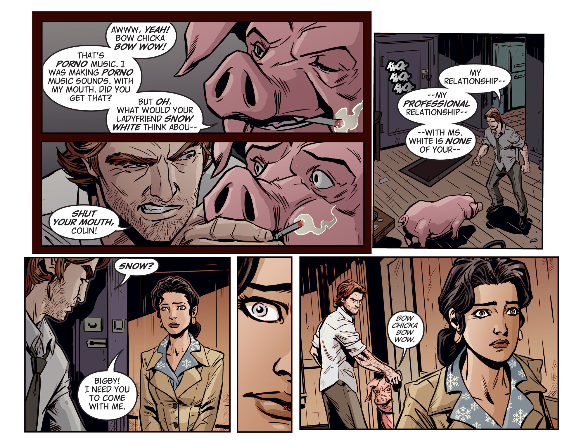 Read online Fables: The Wolf Among Us (2014) comic -  Issue #3 - 18