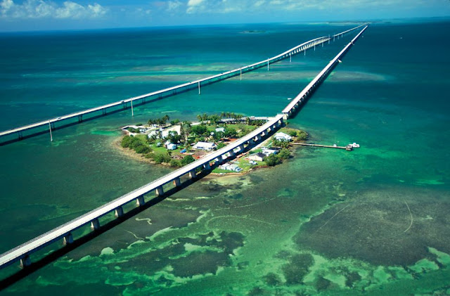 Estrada para Key West Florida