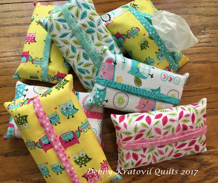 More Scrap Busting Tissue Holders!