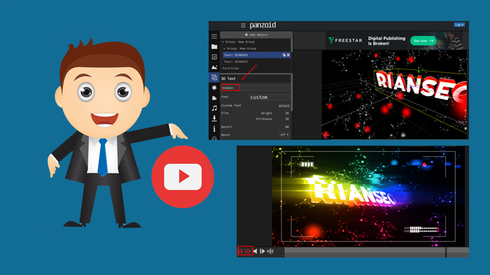 Panduan Cara Membuat Intro Video 3D Keren Untuk Youtobe Menggunakan Situs Panzoid Panduan Cara Membuat Intro Video 3D Keren Untuk Youtobe Menggunakan Situs Panzoid