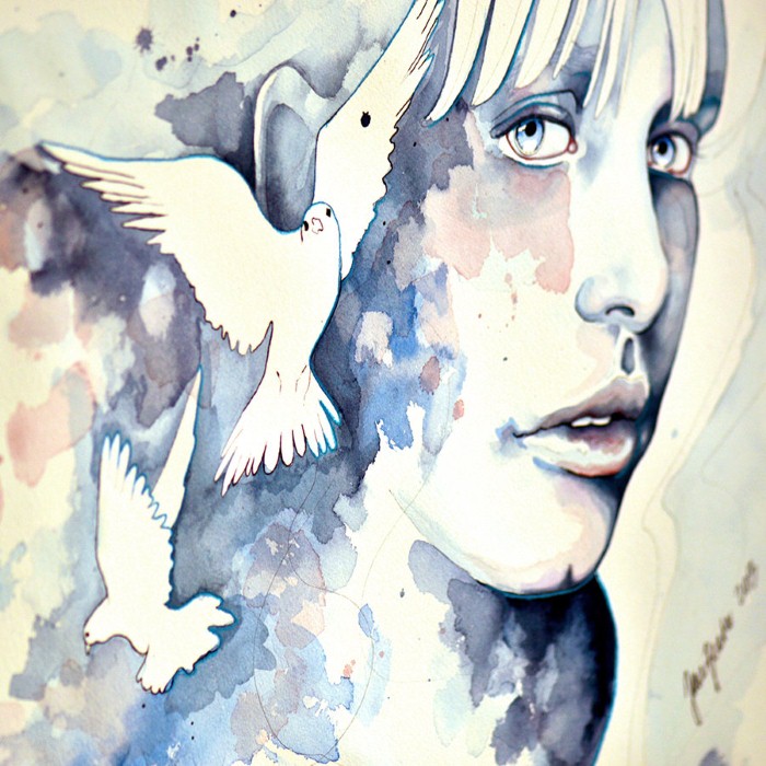 Рисунки акварелью. Jane Beata Jane Beata